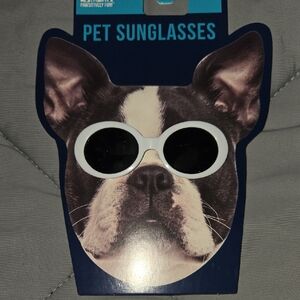 Pet Sunglasses for Dogs Or Cats- White